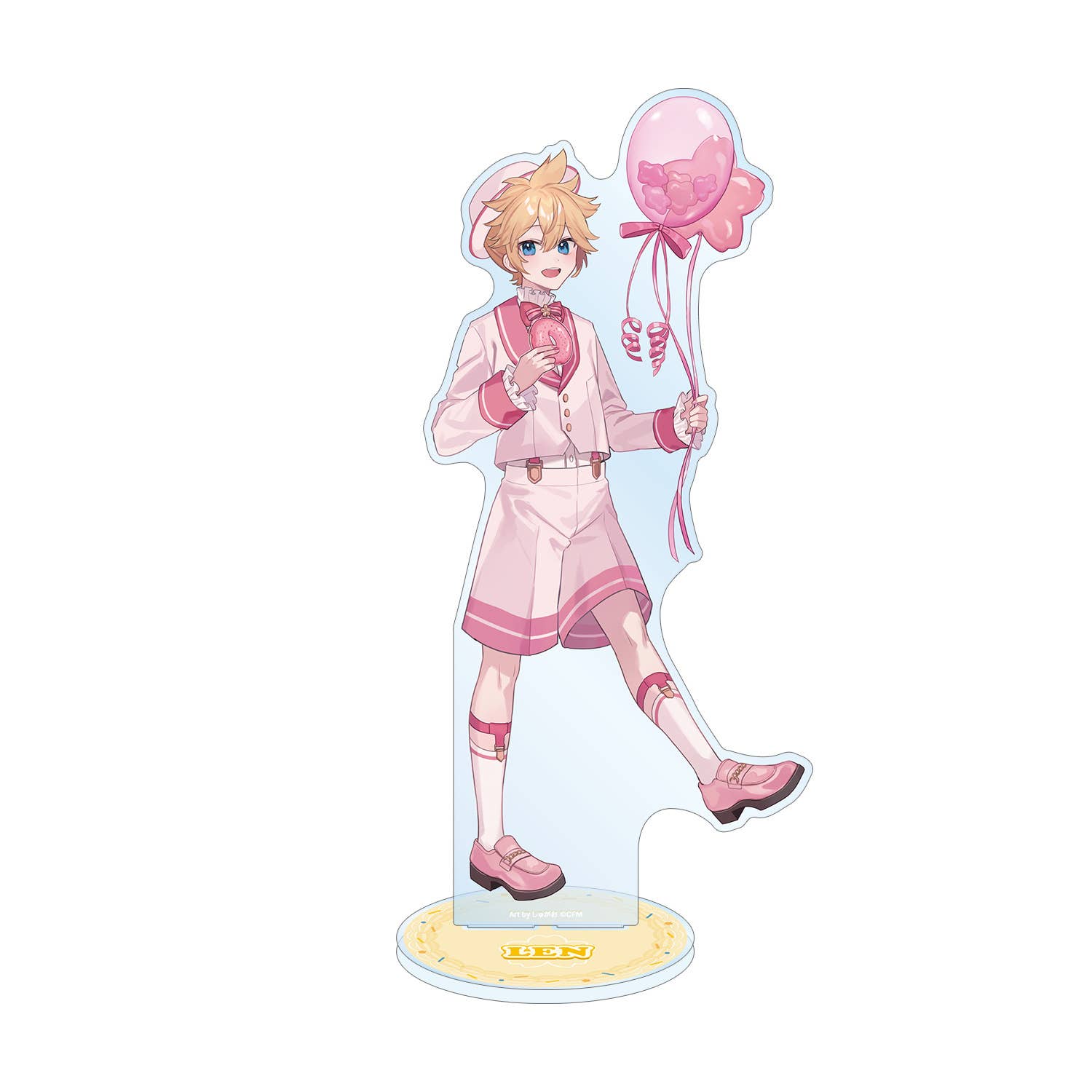 Sakura Miku Newly Drawn Kagamine Len Cherry Blossom Party ver. Art