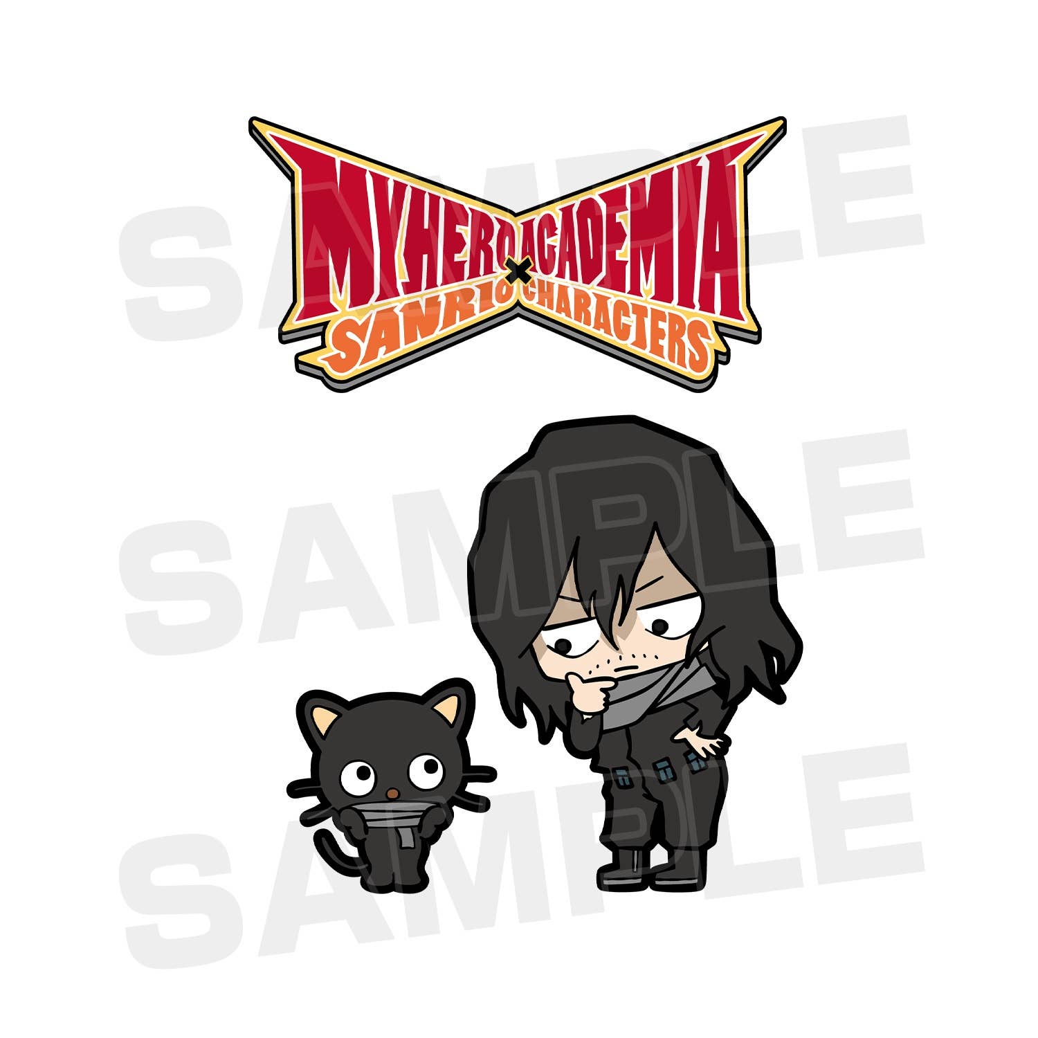 My Hero Academia x Sanrio Characters: Shota Aizawa x Chococat T