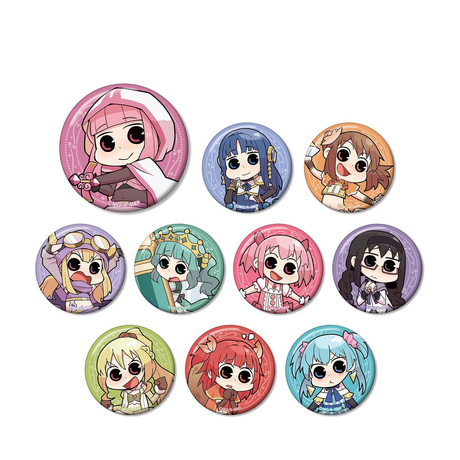 Magia Record: Magia Report Trading Can Badge 1Box (10pcs) | HLJ.com