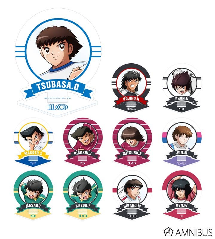 Captain Tsubasa: Trading Acrylic Stand 1Box 11pcs | HLJ.com