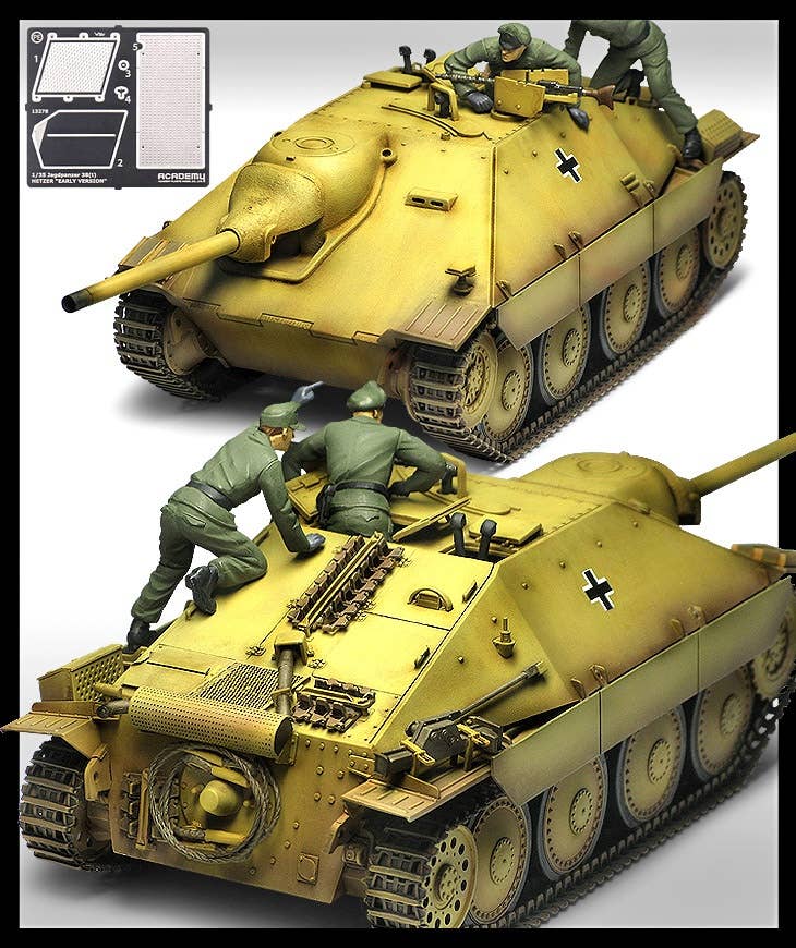 プラモデル　1/35 GERMAN WWII TANK DESTROYER JAGDPANZER 38 HETZER EARLY [3711] 71seg4NfG8L._UF350,350_QL80_.jpg