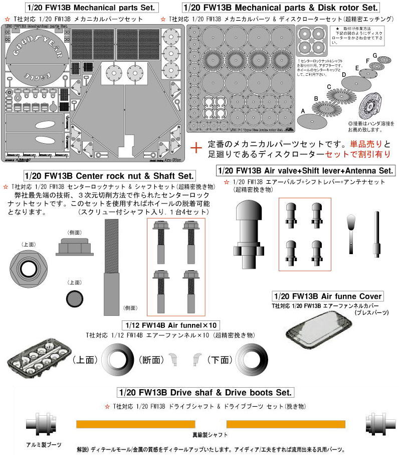 Williams FW13B Trans Kit | HLJ.com