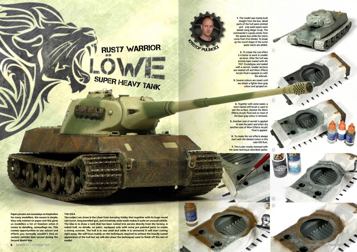 Tanker Technique Magazine 01 Rust | HLJ.com