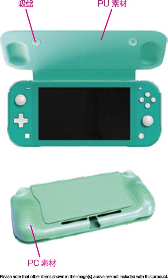 Nintendo Switch Lite Pastel Flip Cover Unipo Mint