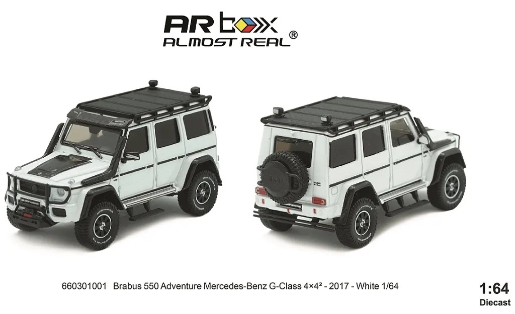 Brabus 550 Adventure Mercedes-Benz G-Class 4 x 4 2 -2017- White