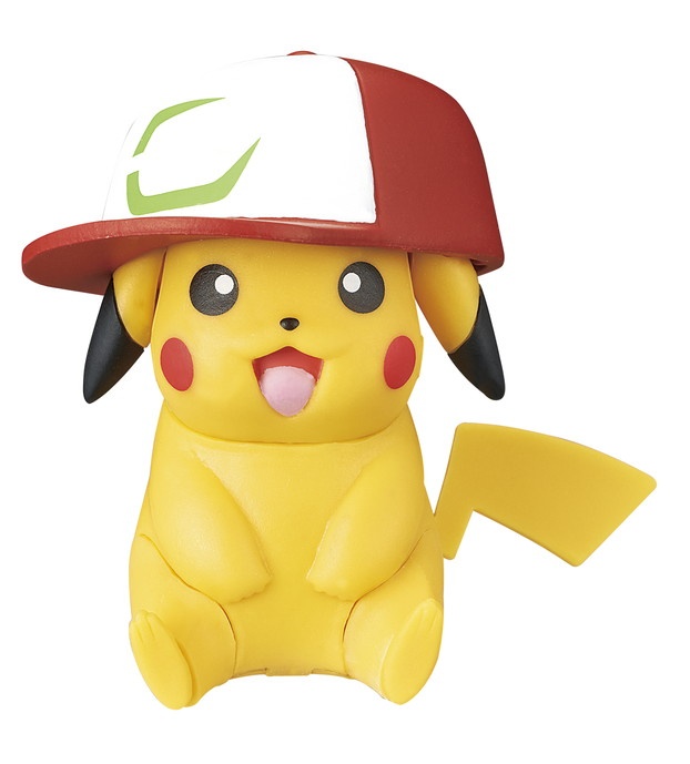 Kumu Kumu Puzzle Mini (3D Jigsaw Puzzle) Pokemon the Movie 20 - I Choose  You!: Ash's Pikachu I Choose You! Cap 10pcs (55mm x 45mm x 30mm)