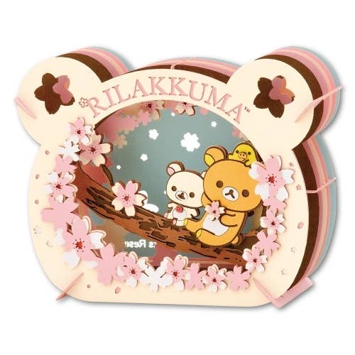 Rilakkuma Paper Theater Cherry Blossoms Rilakkuma