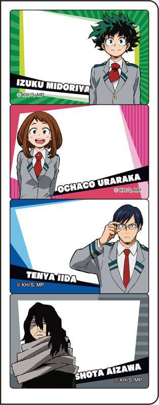 My Hero Academia Schedule Memo Sticky 1 HLJ