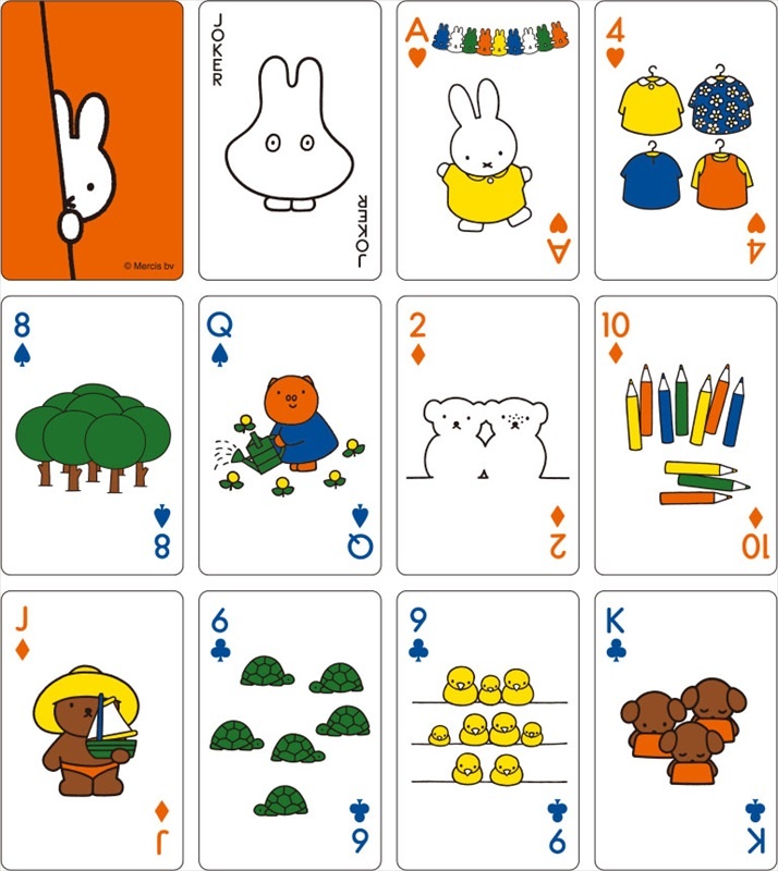 Miffy Playing Cards | HLJ.com