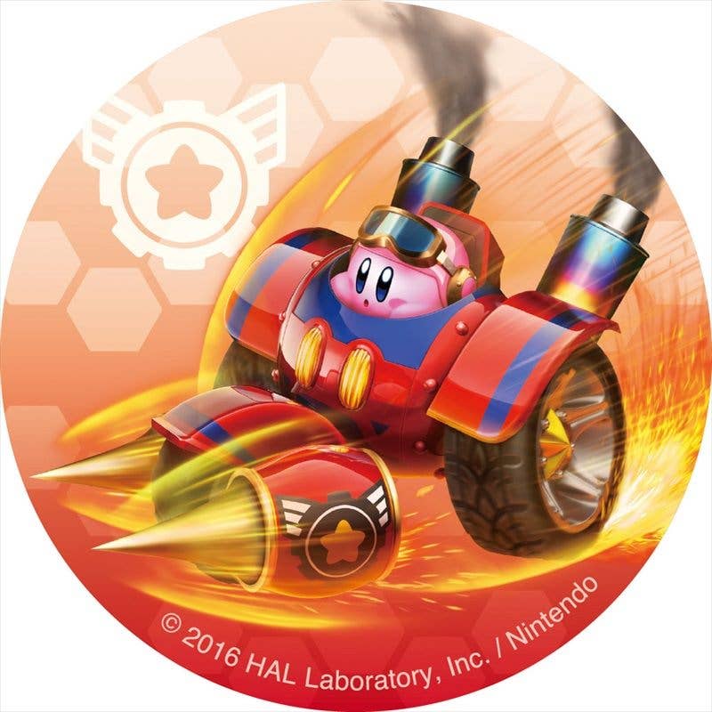 Kirby Robobot Can Badge 7 Wheel Mode