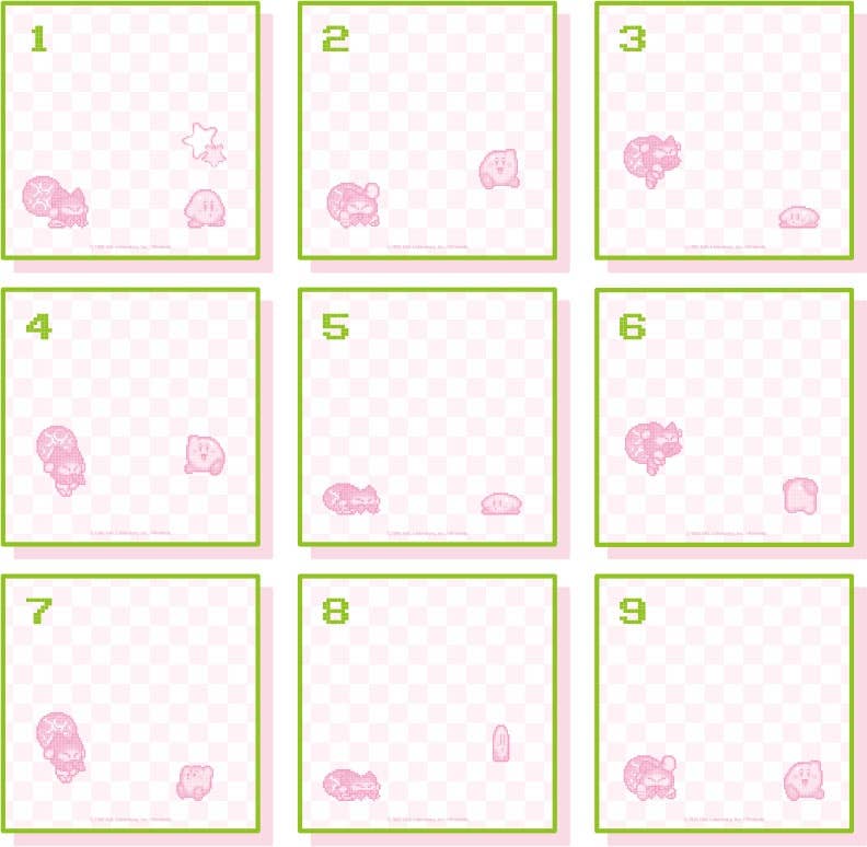 Kirby: Flip Book Memo Pad 2 Kirby Super Star | HLJ.com