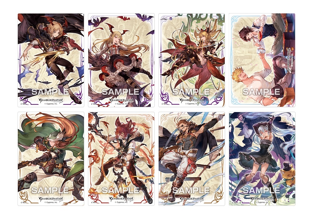 Granblue fantasy clear card collection 4 singles 
