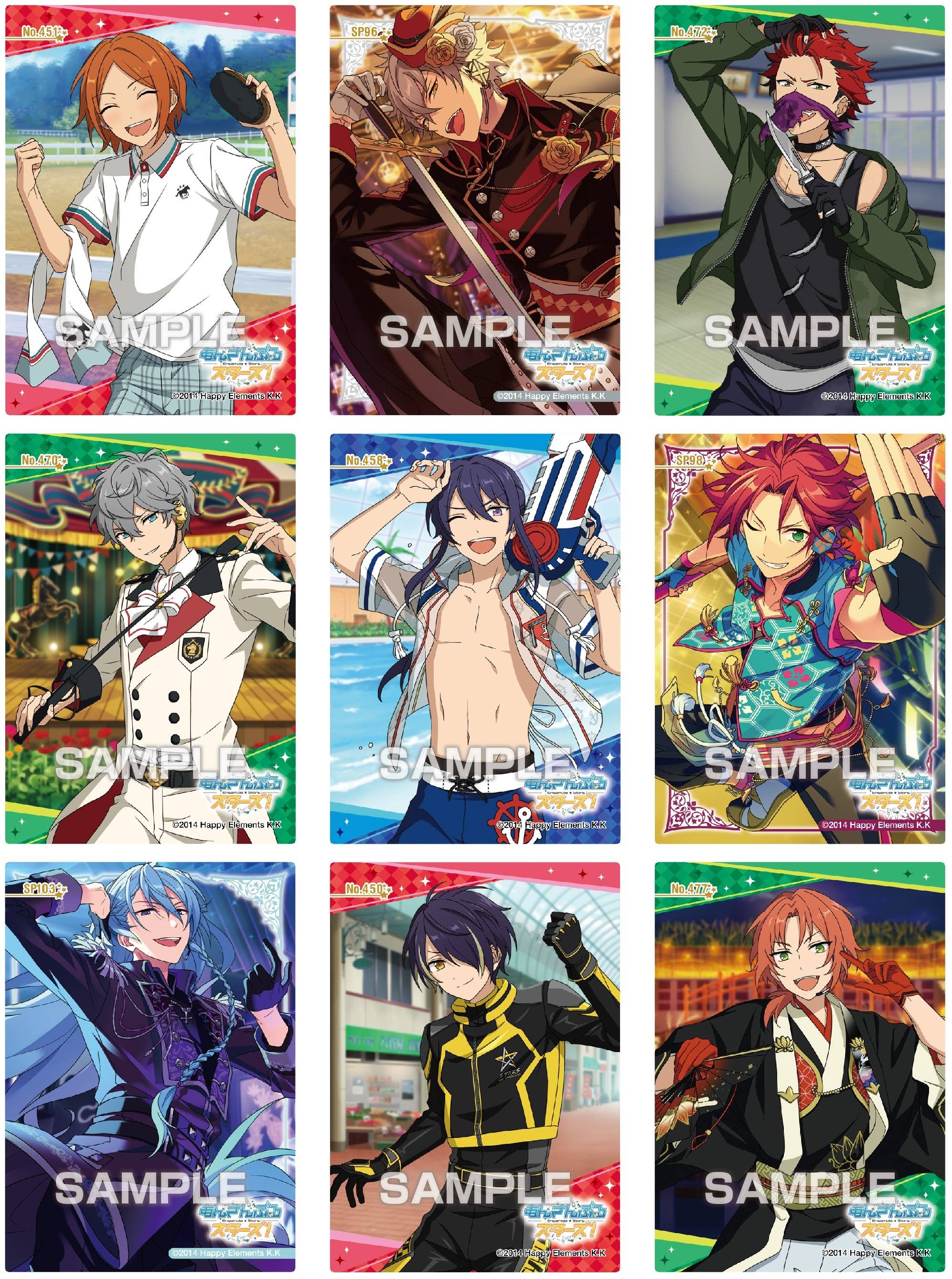 Ensemble Stars!: Clear Card Collection Gum Vol.9 1Box 16pcs | HLJ.com