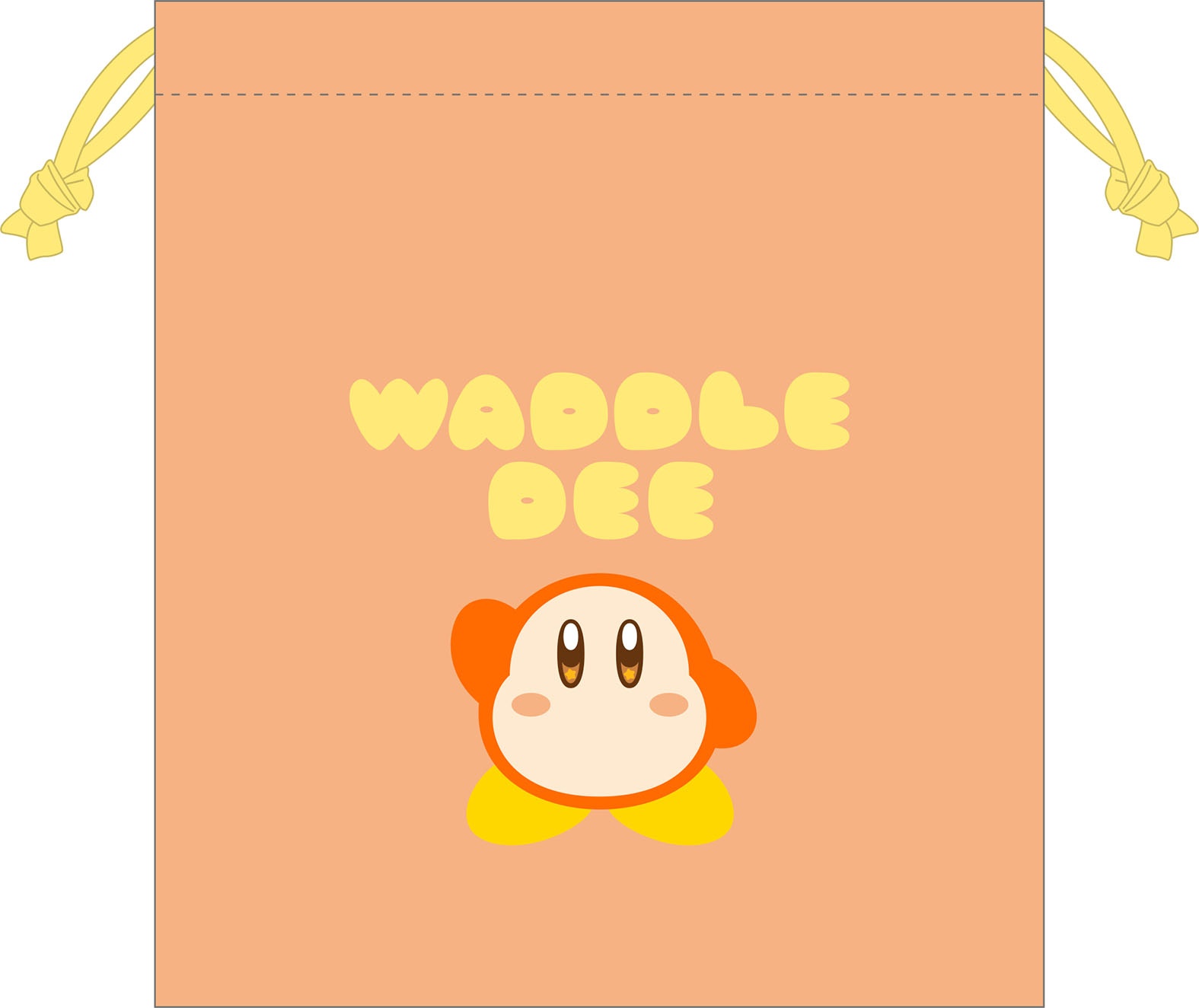 Kirby: Pupupu Face Drawstring Purse 2 Waddle Dee | HLJ.com Kirby: Pupupu Face Drawstring Purse 2 Waddle Dee | HLJ.com