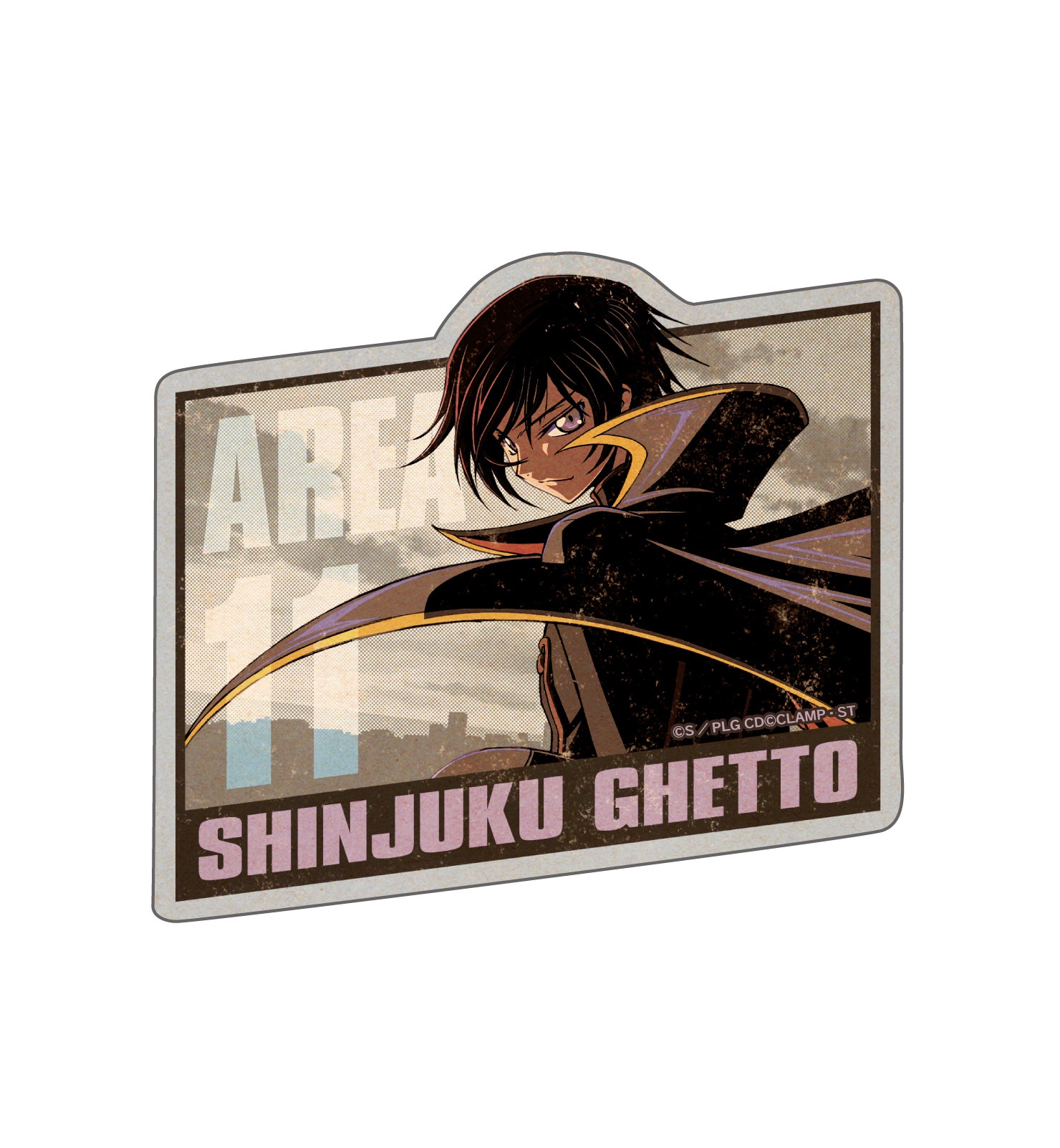 Code Geass Lelouch of the Rebellion: Travel Sticker 1. Area 11