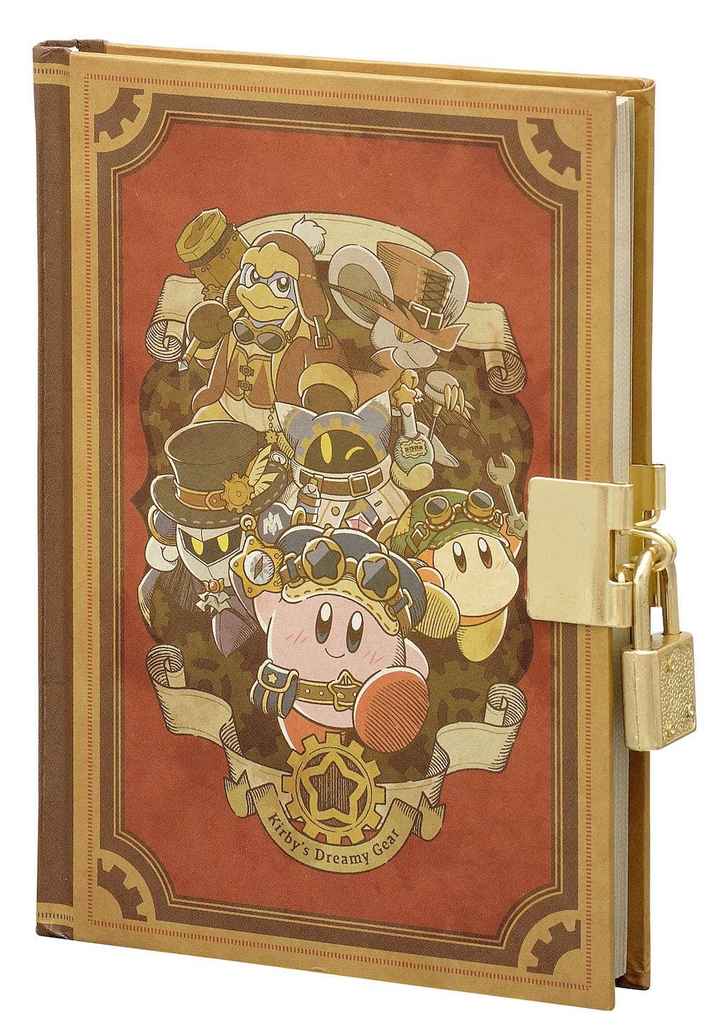 Kirby Kirby's Dreamy Gear Notebook with Key