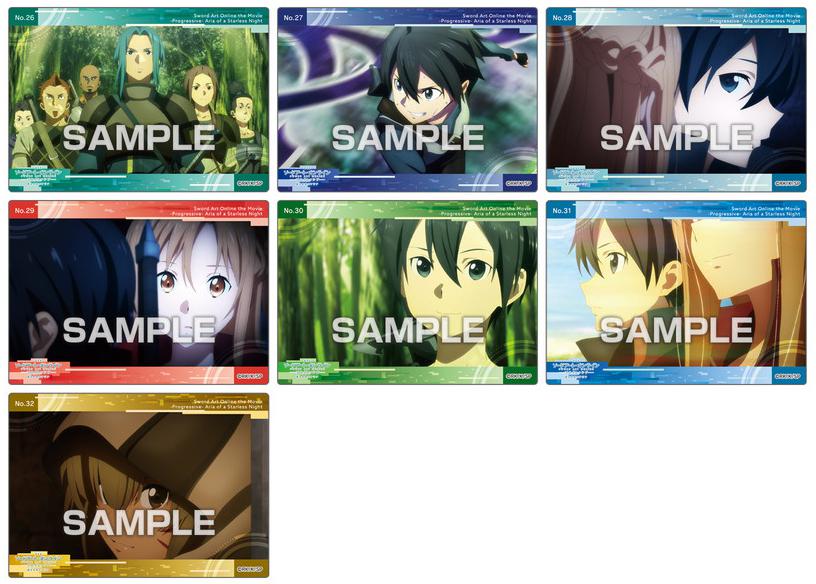 Sword Art Online -Progressive-: Clear Card Collection Gum 1Box