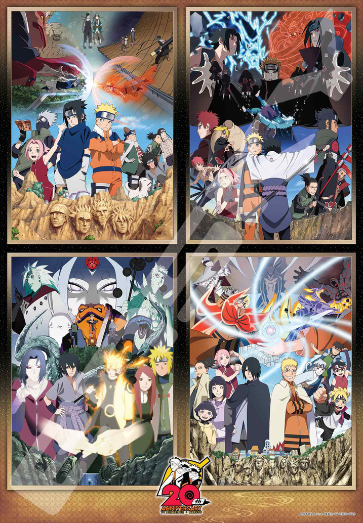 Jigsaw Puzzle NARUTO: NARUTO History 1000pcs (No.1000T-382: 735 x