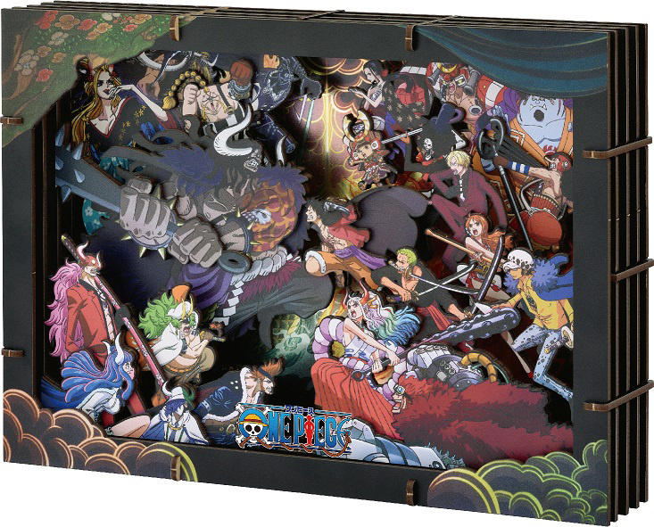 One Piece: PAPER THEATER -wood style- PREMIUM PT-WP07 / Wano Kuni