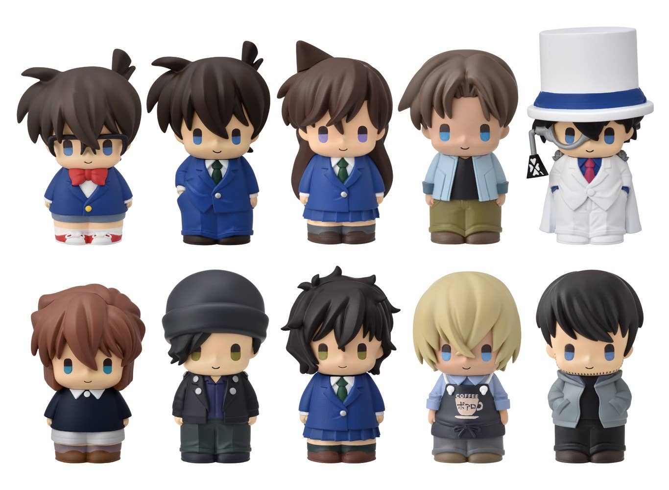 Detective Conan Papemasu!! Puppet mascot 1Box (10pcs)