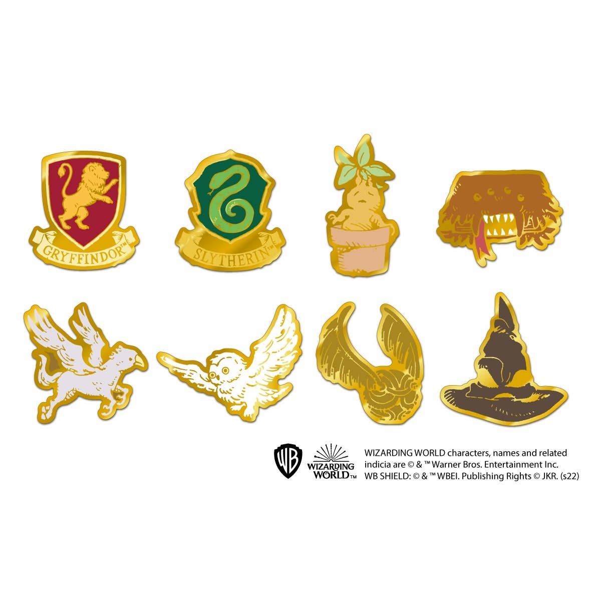 Harry Potter Pins Collection 1Box 8pcs