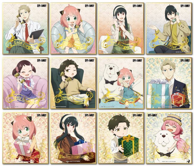 Spy x Family: Visual Shikishi Collection 2 1Box 12pcs | HLJ.com