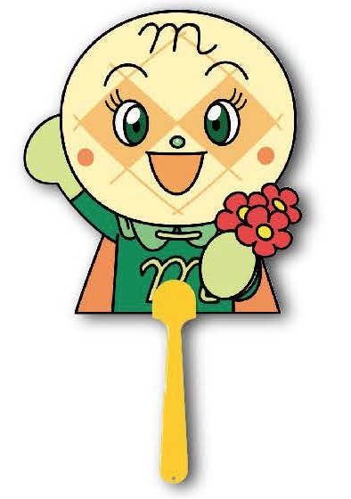 melonpanna様 Die Cut Fan: Melonpanna-chan | HLJ.com