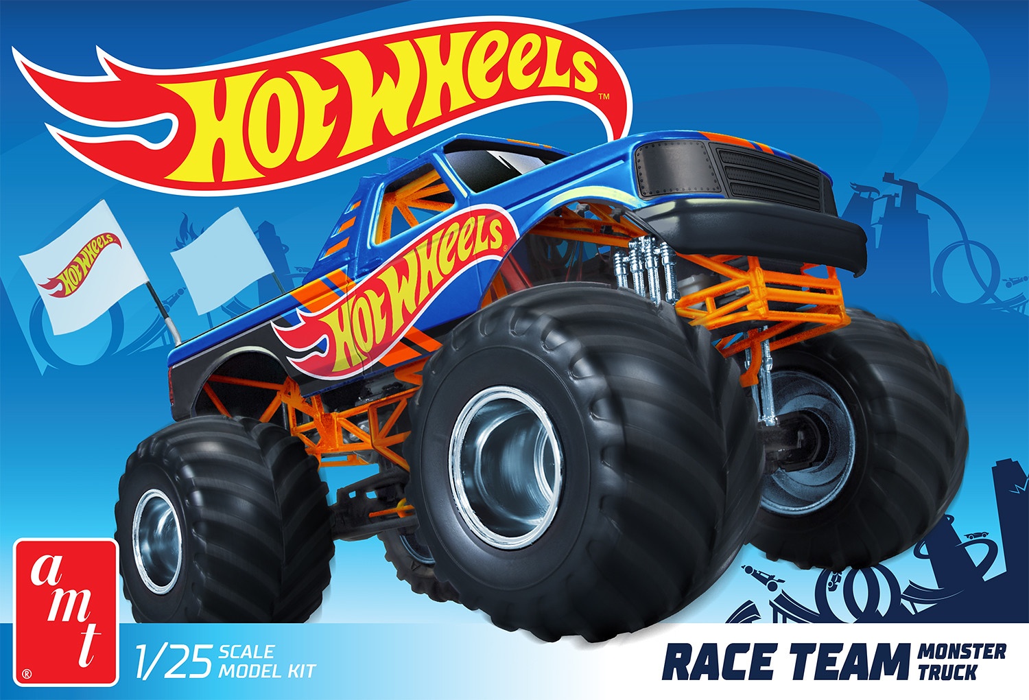 HOT WHEELS MONSTER TRUCKS 2022 OVERSIZED MONSTER PORTIONS METAL NEW.