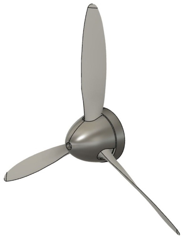 Piaggio P.1001 propeller (for any kit of MC.200, MC.202 or MC.205 ...