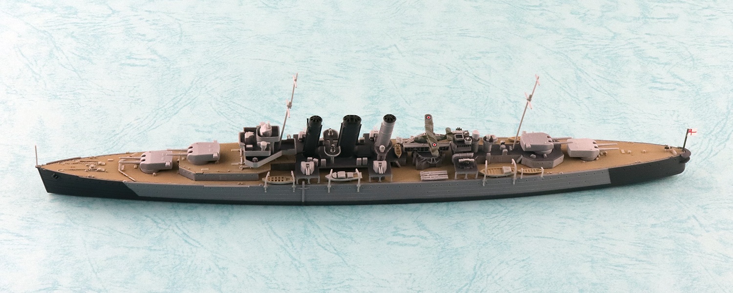 Shipyard 1/700 700095 Wood Deck HMS Heavy Cruiser Dorsetshire for Aoshima for sale online 