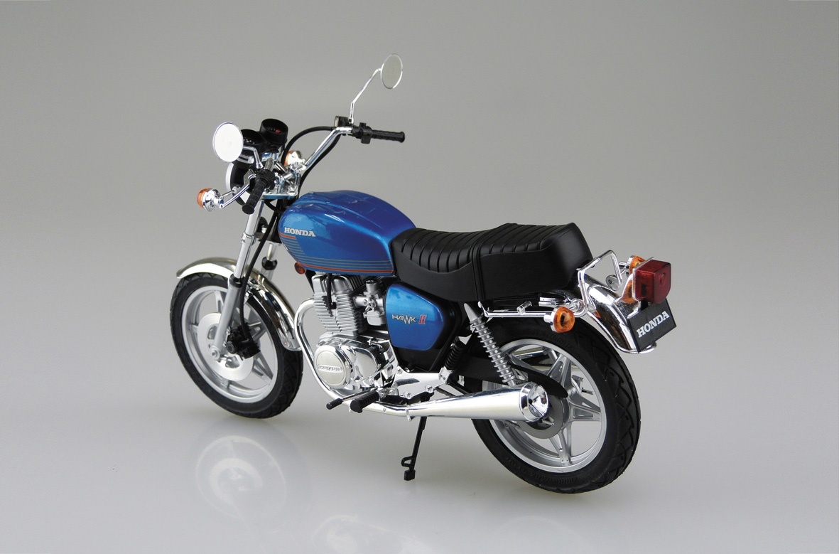 AOSHIMA 1/12 The Bike No.15 HONDA CB400T HAWK-II 1977 Model