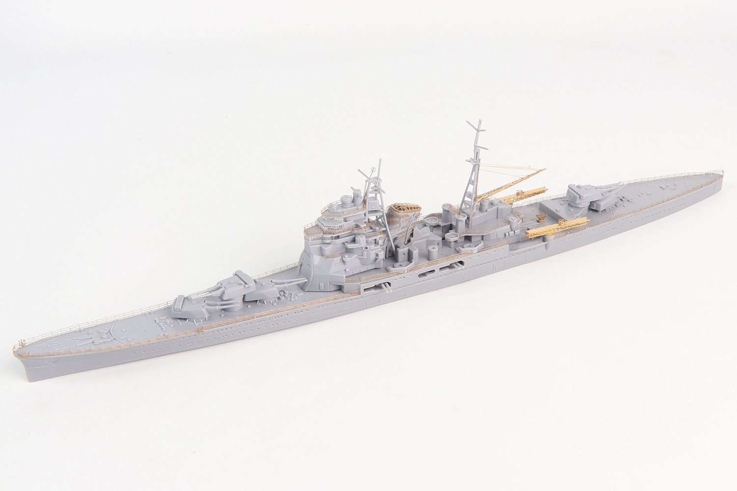 Aoshima Waterline 1/700 IJN Japanese Heavy Cruiser Takao Plastic Model 