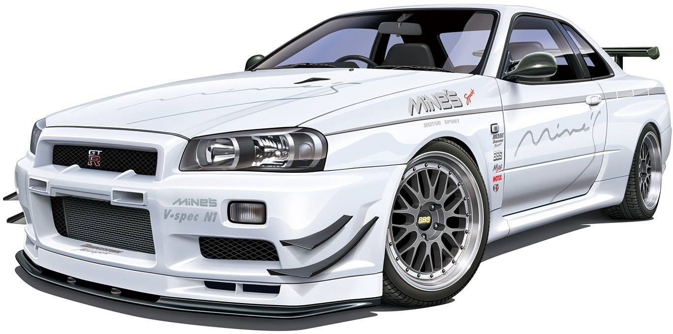 Mine's BNR34 Skyline GT-R '02 (Nissan) | HLJ.com