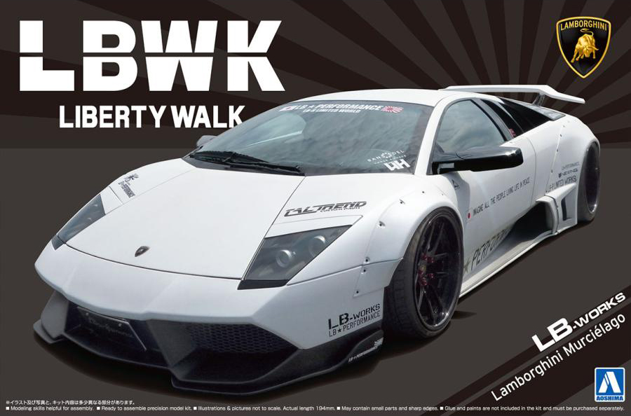 1/24 LB WORKS Lamborghini Murcielago LIMITED 20 Ver.1