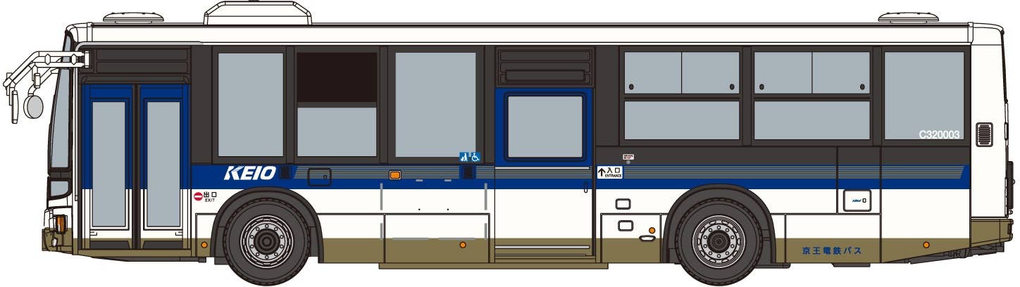 Mitsubishi Fuso MP38 Aero Star (Keio Dentetsu Bus) | HLJ.com