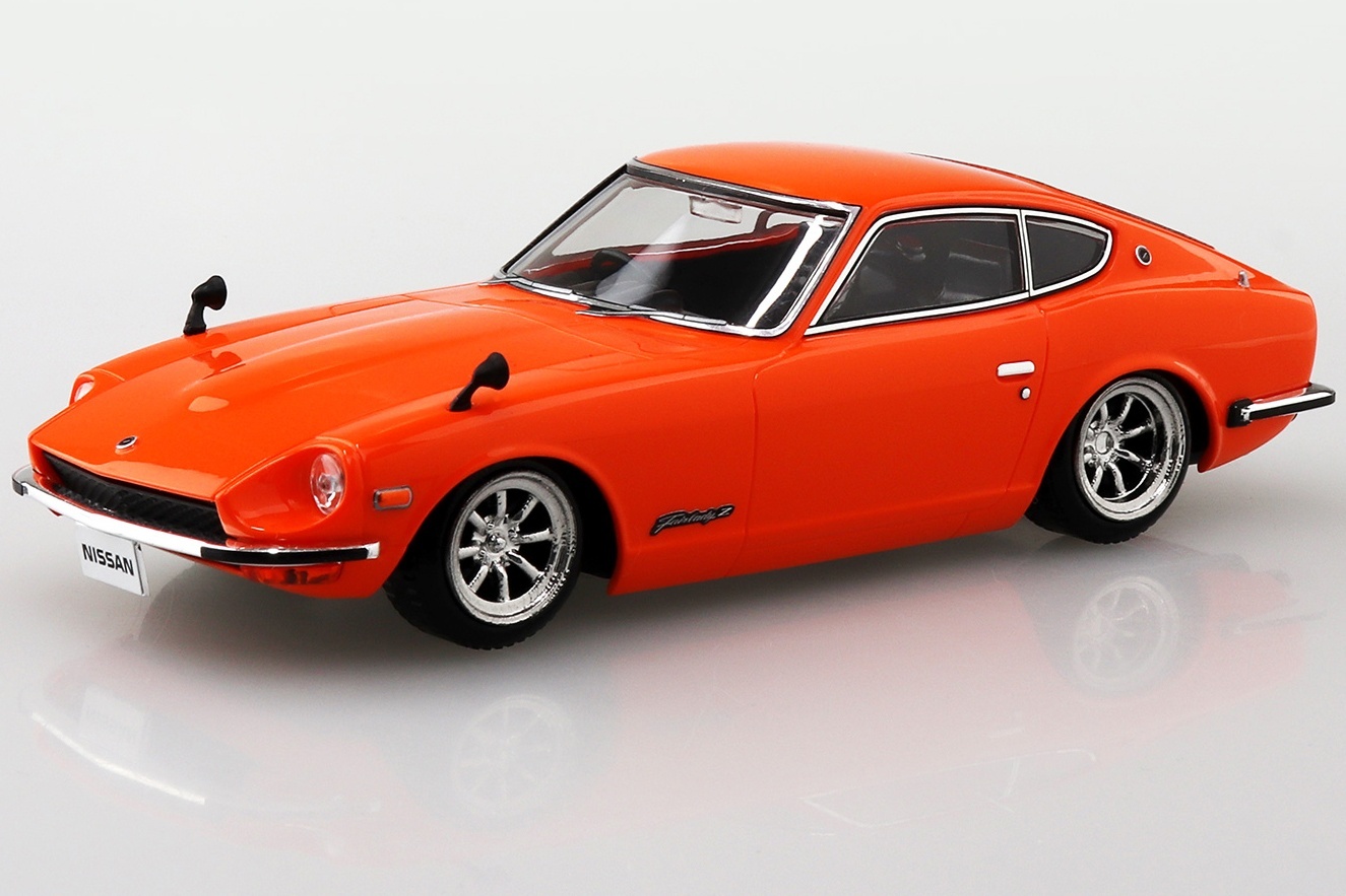 1/32 Nissan S30 Fairlady Z Custom Wheel (Orange)