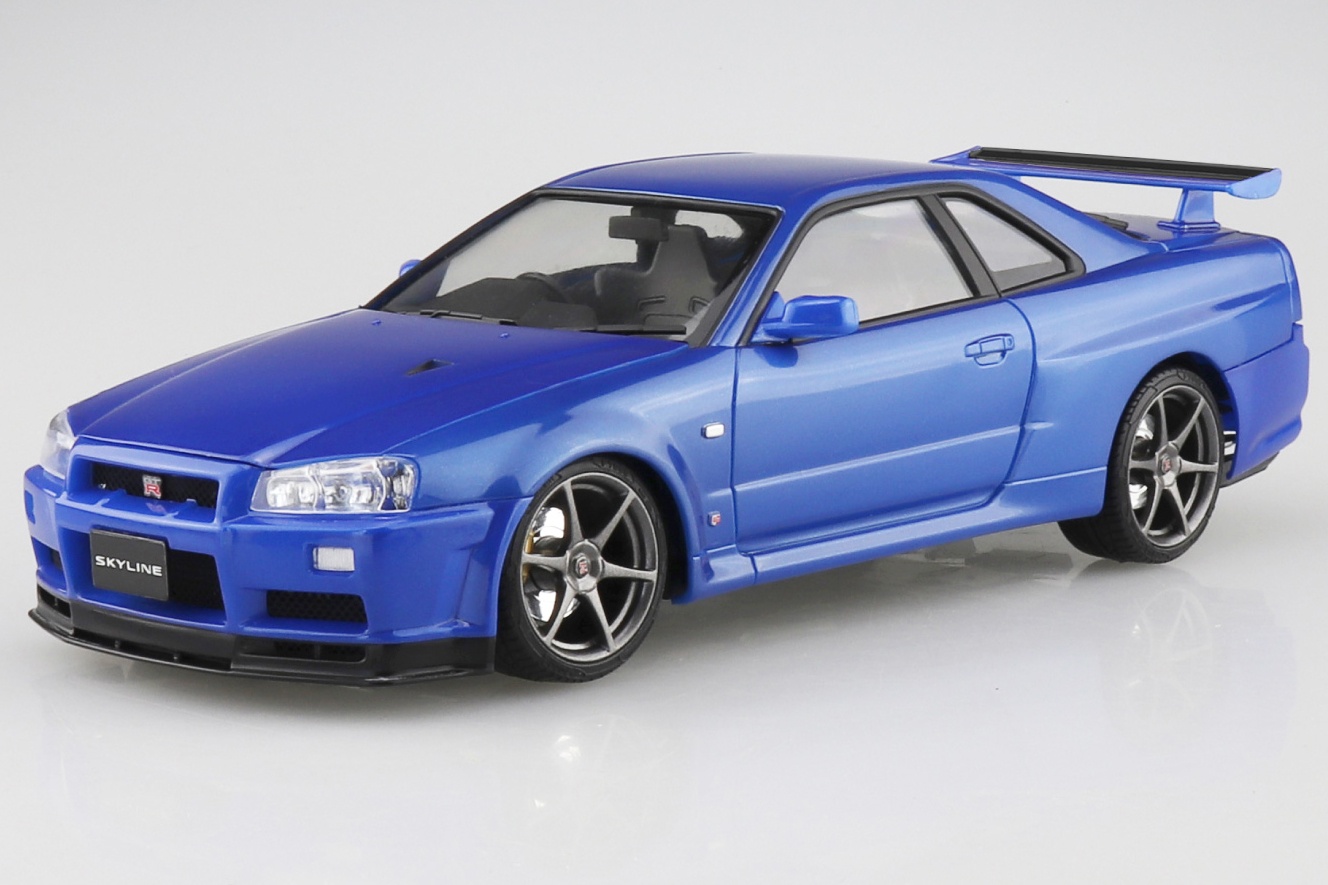 Nissan BNR34 Skyline GT-R V Spec II '00 Bayside Blue | HLJ.com