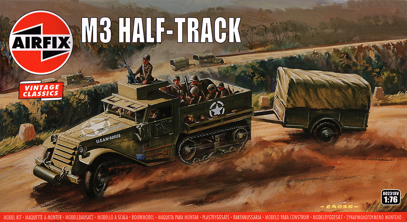 tjene uudgrundelig Husk Airfix Vintage Classics: M3 Half Track & 1 Ton Trailer | HLJ.com