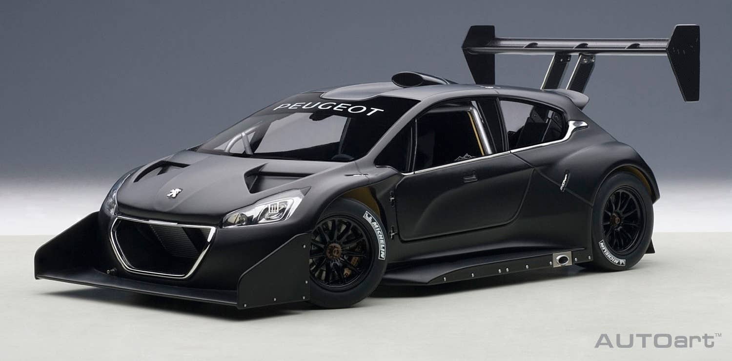 Peugeot 208 T16 Pikes Peak '13 Plane (Matt Black) | HLJ.com