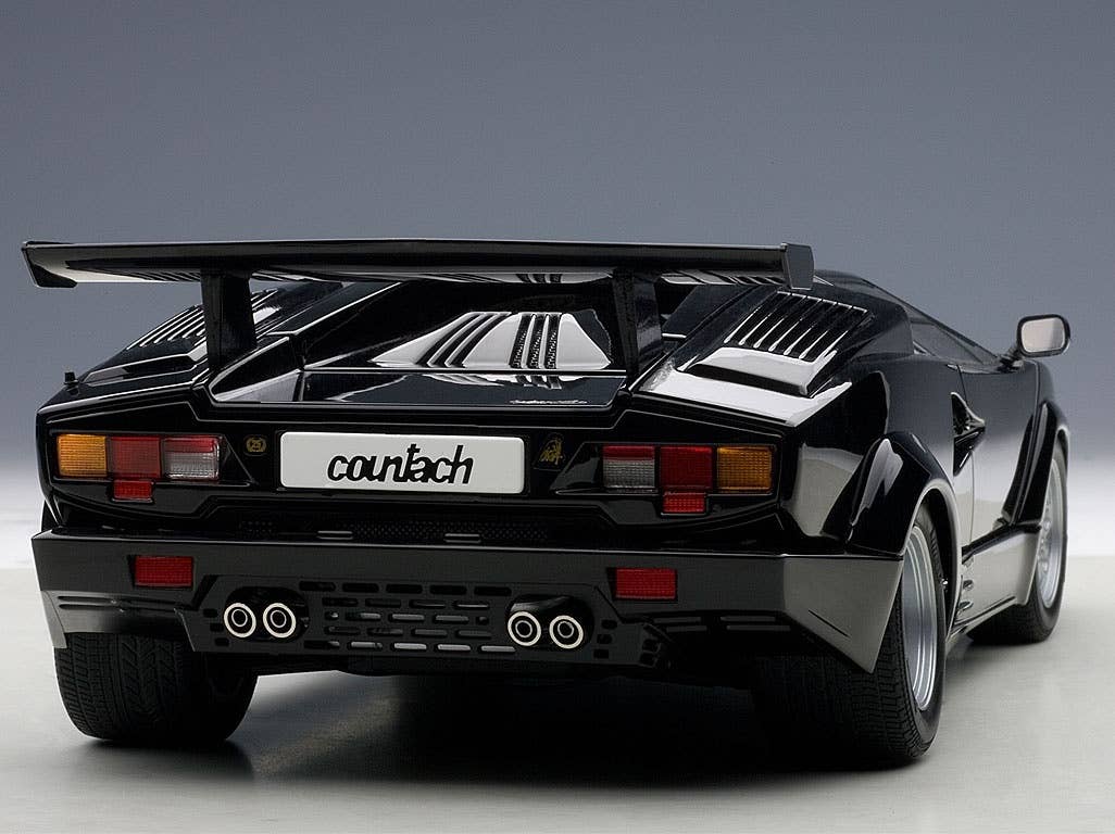 Lamborghini Countach 25th Anniversary Black | HLJ.com