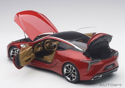 Lexus LC500 (Metallic Red Interior Color/Tan) | HLJ.com