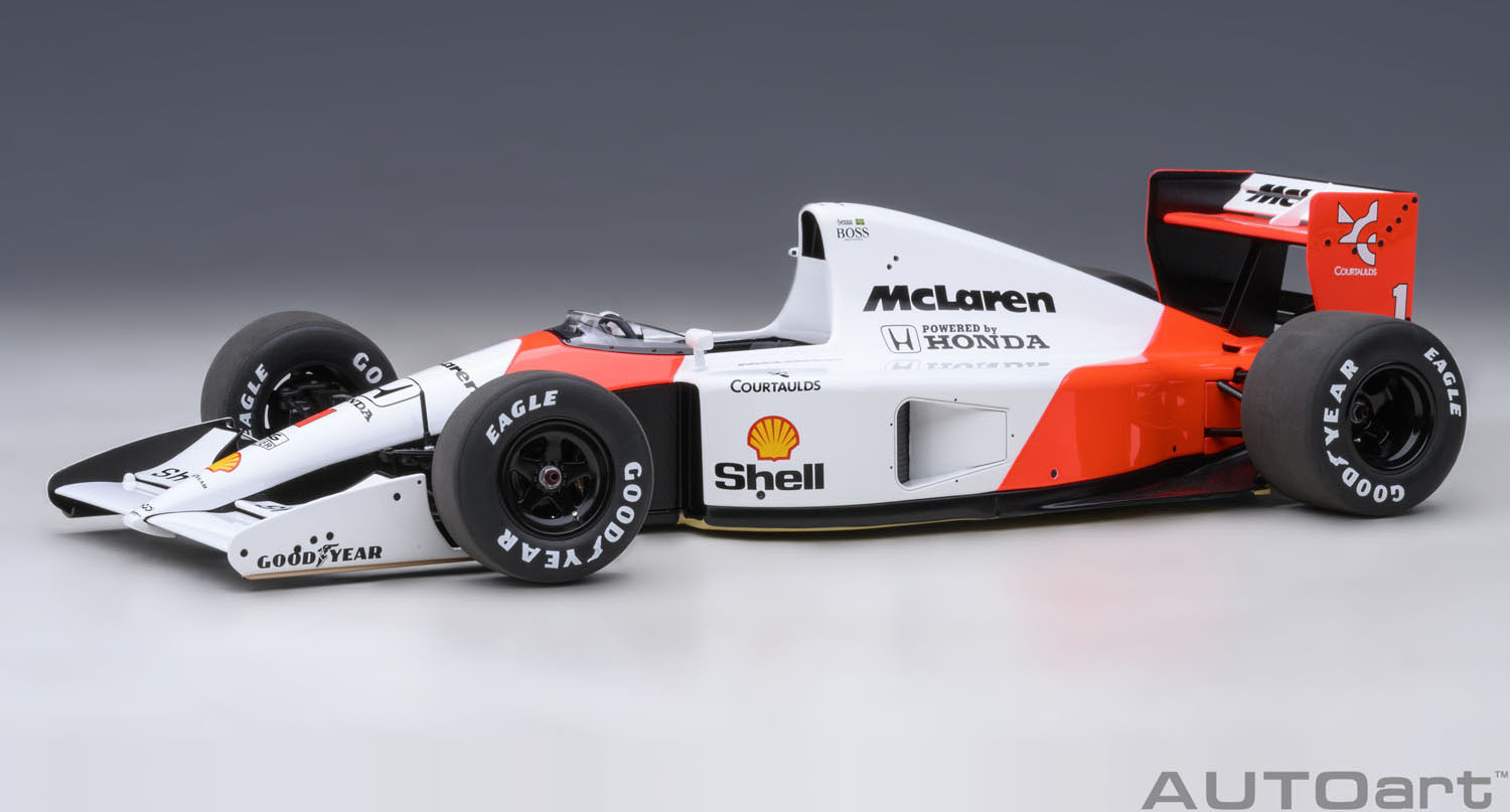 McLaren Honda MP4/6 Japanese GP 1991 #1 (Ayrton Senna) with McLaren Honda MP4/6 Japanese GP 1991 #1 (Ayrton Senna) with