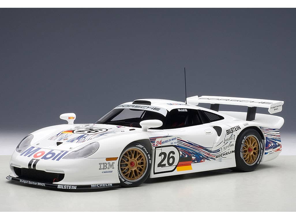 1/18 Porsche ポルシェ 911 GT1 ♯26 Le Mans WERK83 1:18 Porsche 911 GT1 #26 Winner 24h LeMans 1998 McNish