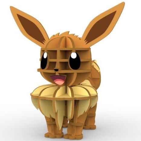 si-gu-mi PLUS Pokemon Eevee 