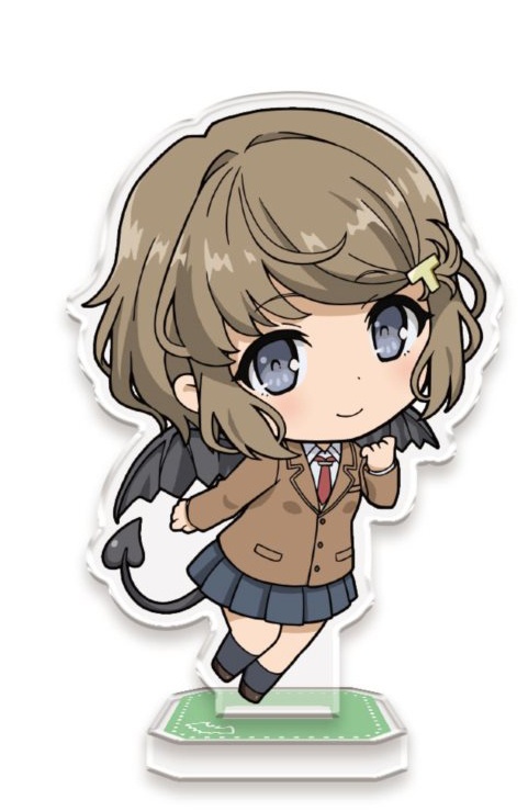 Seishun Buta Yarou wa Bunny Girl Senpai no Yume o Minai Deka Acrylic Stand:  Sakurajima Mai Bunny ver. - My Anime Shelf