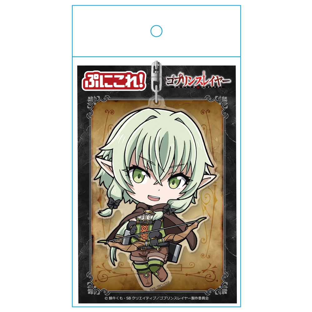 Details about   2" High Elf Archer Goblin Slayer Anime Acrylic Keychain Key Chain USA 