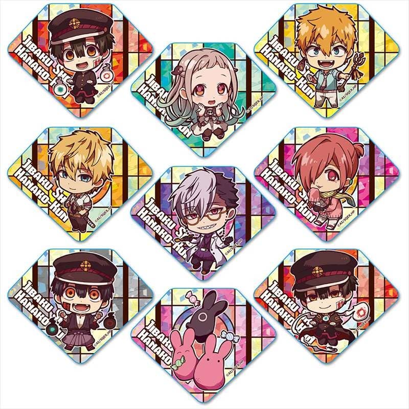Toilet-Bound Hanako-kun: Trading Prism Badge 1Box 9pcs | HLJ.com