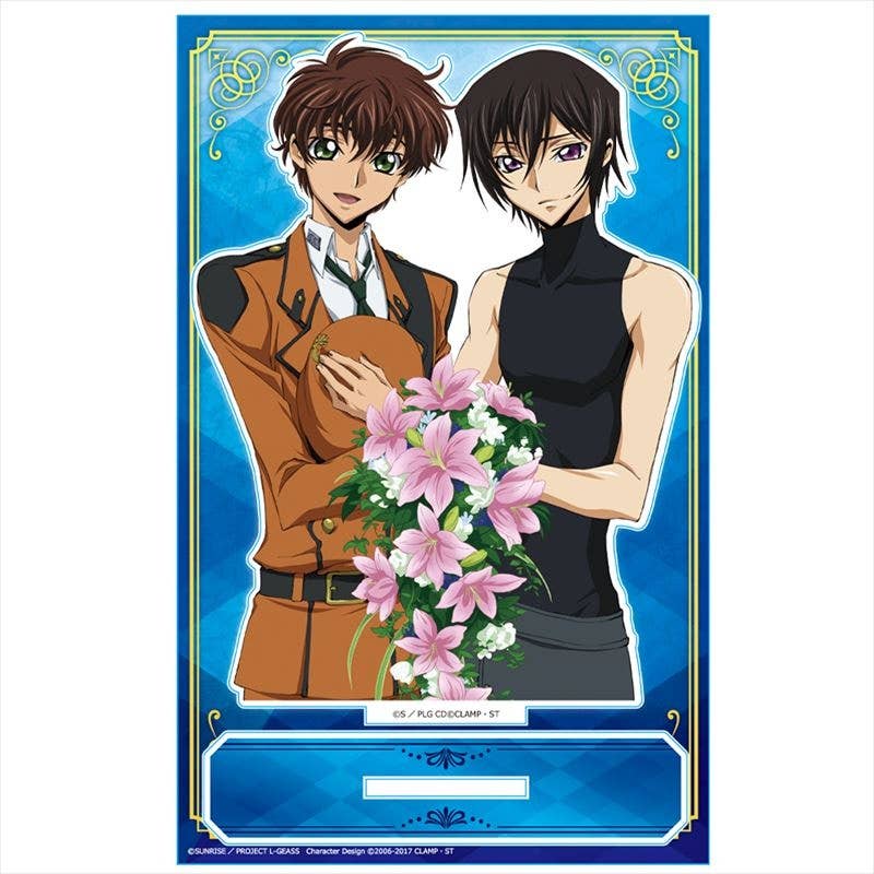 Code Geass Lelouch Of The Rebellion Acrylic Character Stand B Rebellion Suzaku Hlj Com