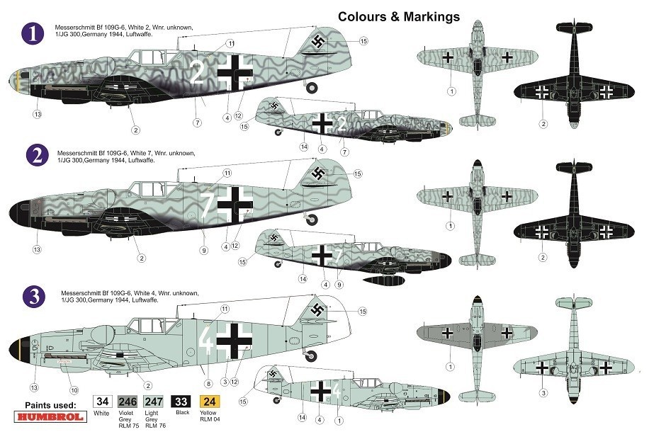 イリアドデザイン[ILD32001]1/32 Bf109G-6 JG53 パーソナル