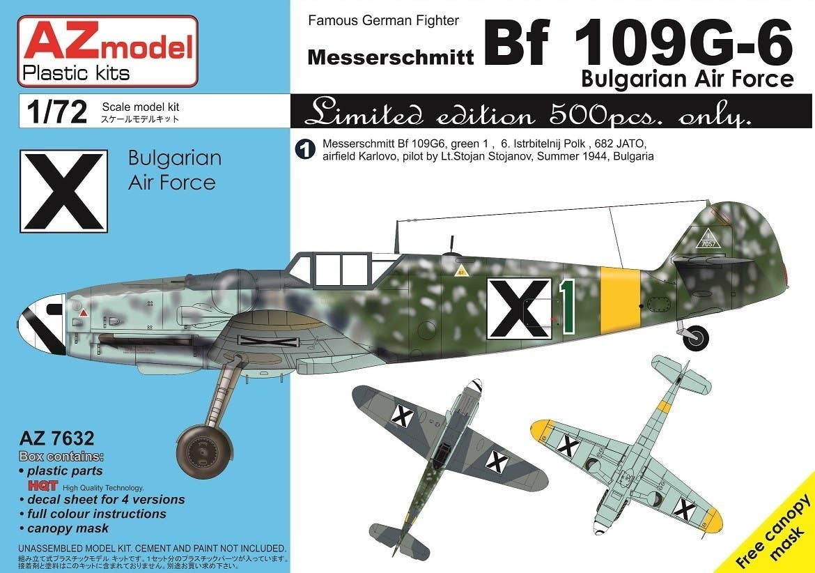 Bf 109G-6 Bulgarian Air Force